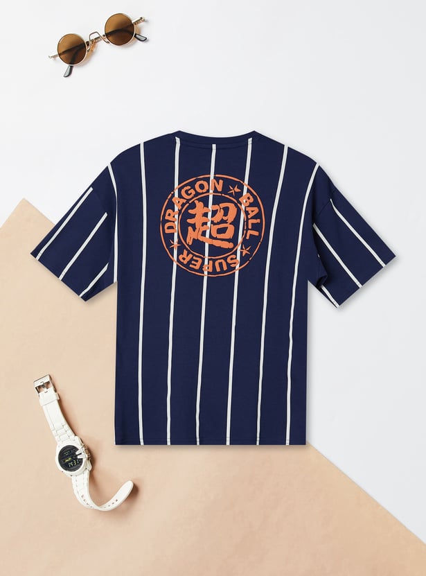 Boys Dragon Ball Z Striped T-shirt