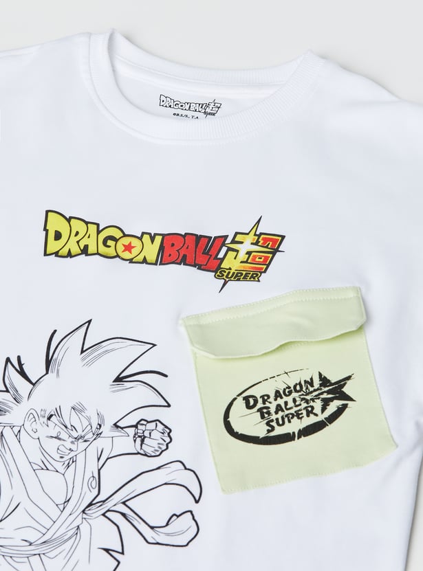 Boys Dragon Ball Z Oversized T-shirt