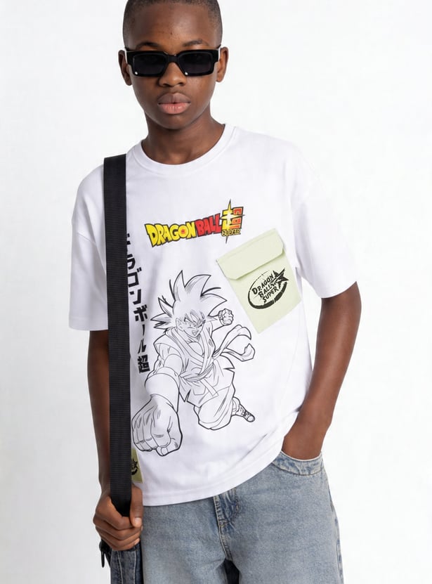 Boys Dragon Ball Z Oversized T-shirt