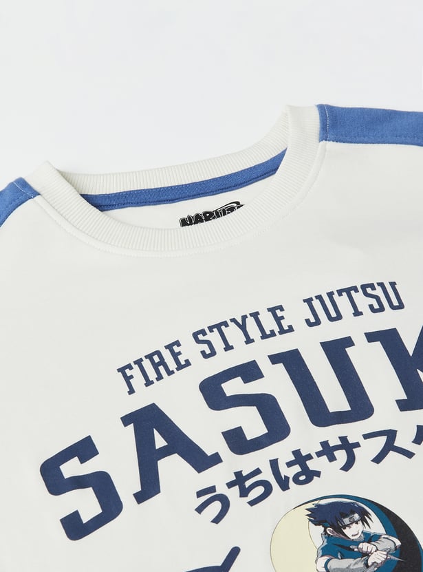 Boys Sasuke Printed T-shirt