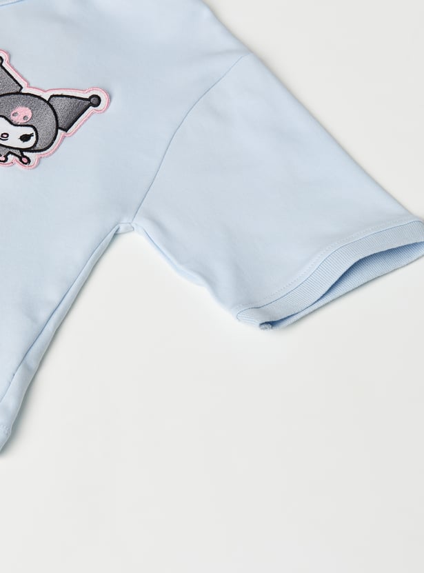 Girls Kuromi Polo T-shirt