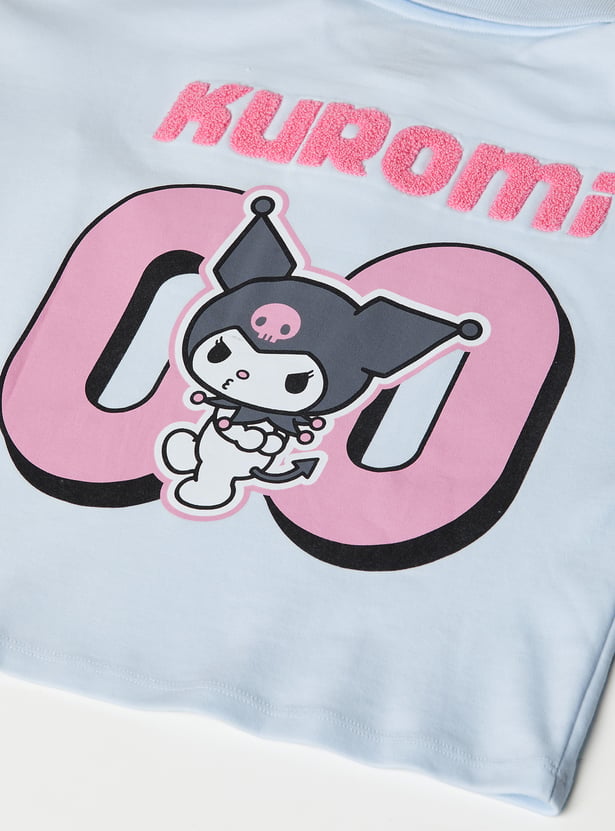Girls Kuromi Polo T-shirt