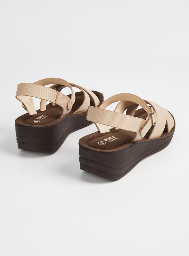 Women Cross-Strap Wedges