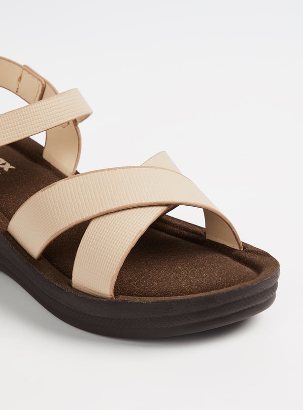 Women Cross-Strap Wedges