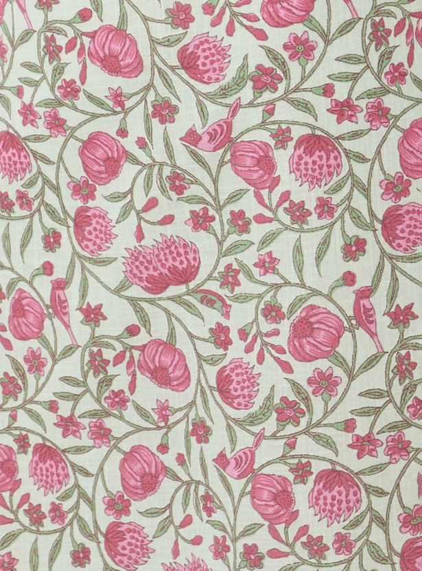 Women Floral Print Straight Kurta