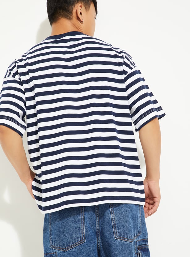 URB_N Men Striped T-shirt