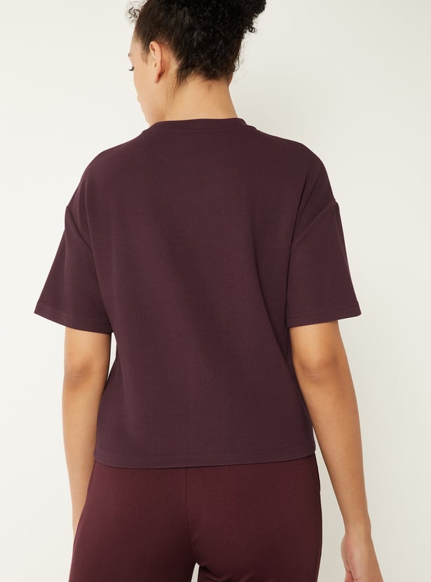 Women Ribbed T-shirt