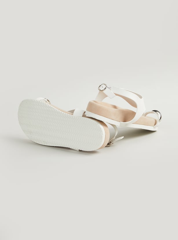 Women Colourblocked Sandals