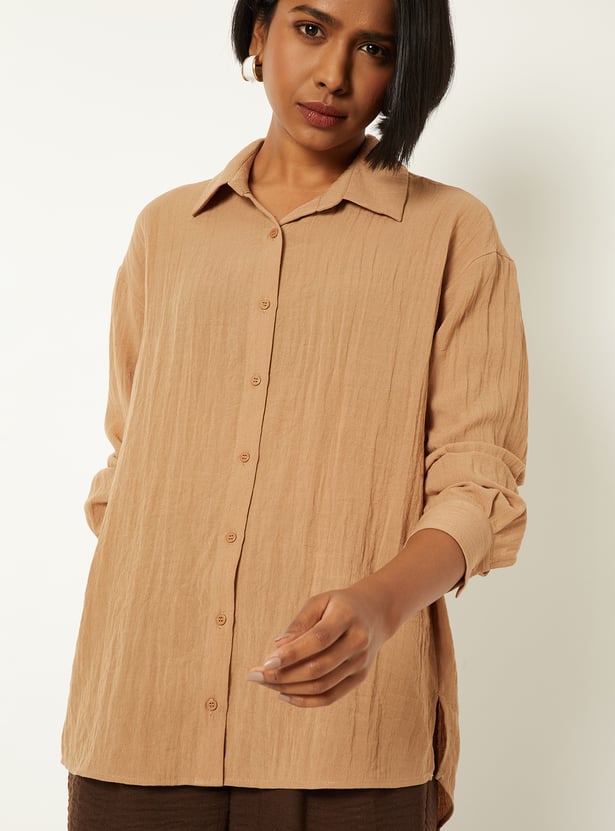 Women Textured Shirt