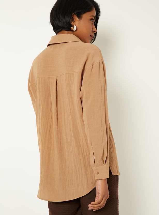 Women Textured Shirt