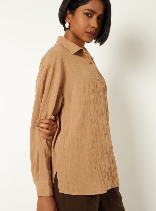 Women Textured Shirt
