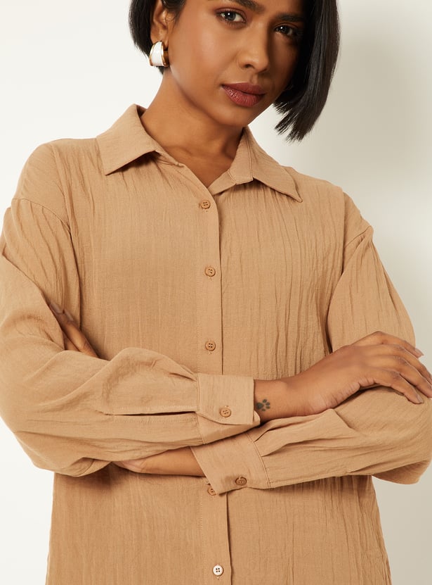 Women Textured Shirt