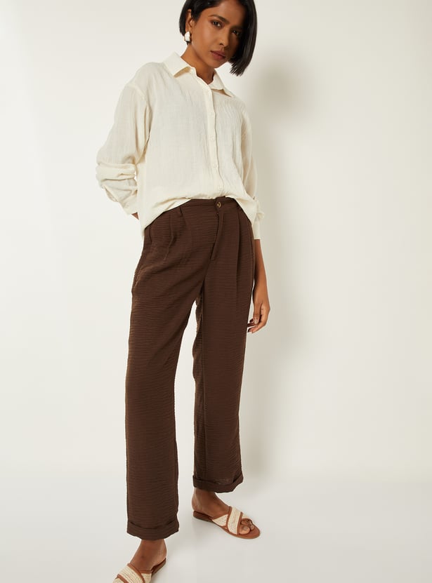 Women Textured Shirt