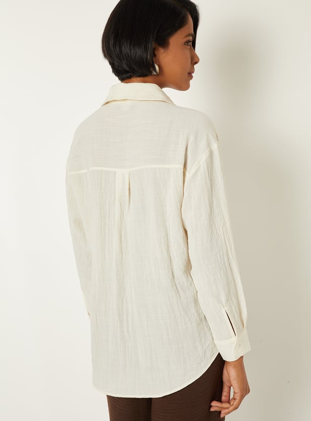 Women Textured Shirt