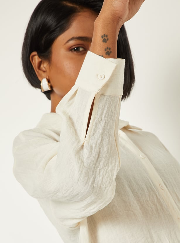 Women Textured Shirt