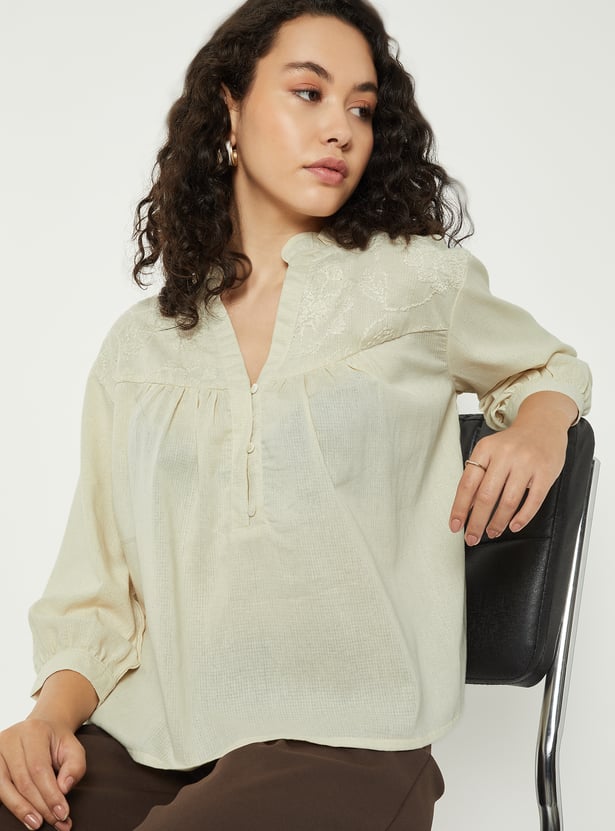 Women Embroidered Blouse