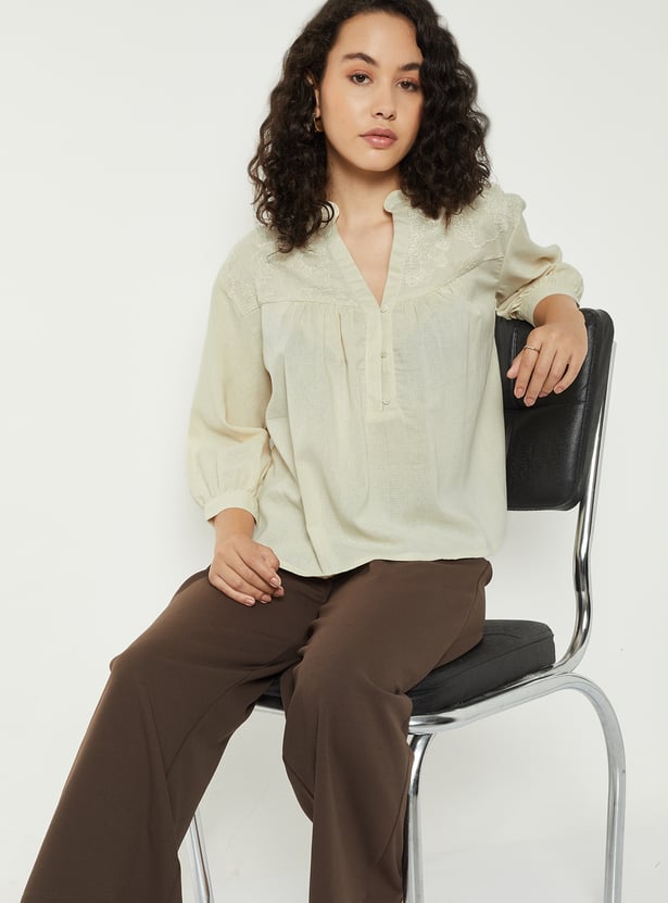Women Embroidered Blouse