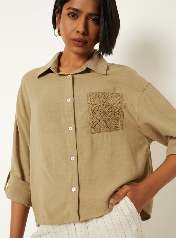 Women Solid Shirt