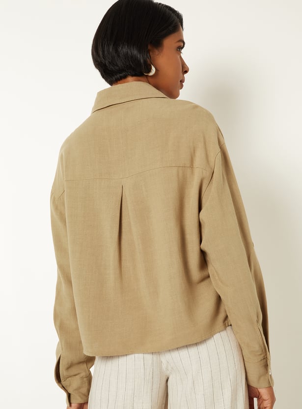 Women Solid Shirt