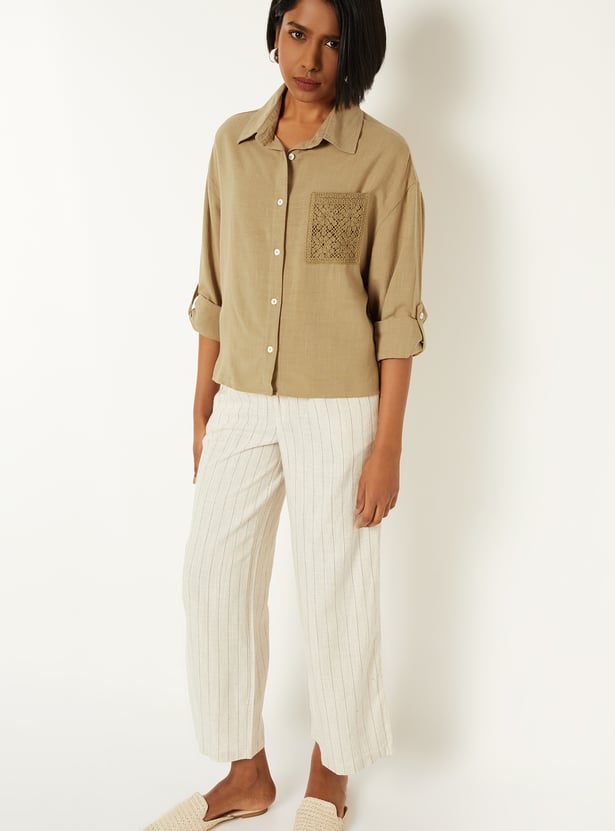 Women Solid Shirt
