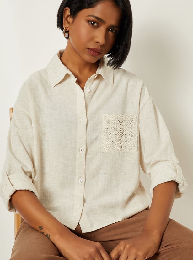 Women Solid Shirt