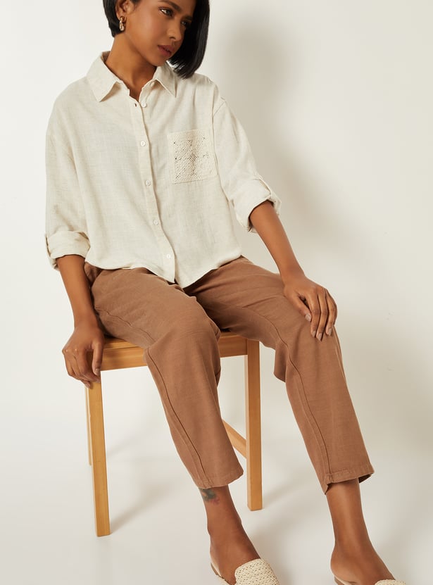 Women Solid Shirt