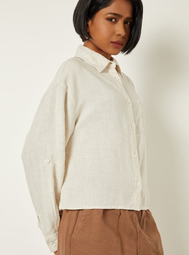 Women Solid Shirt