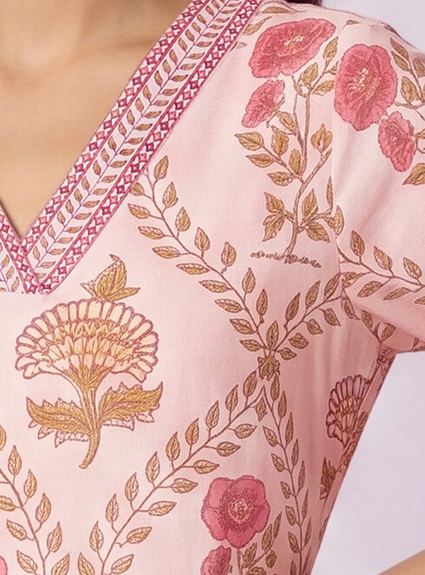 Women Printed Straight Kurta