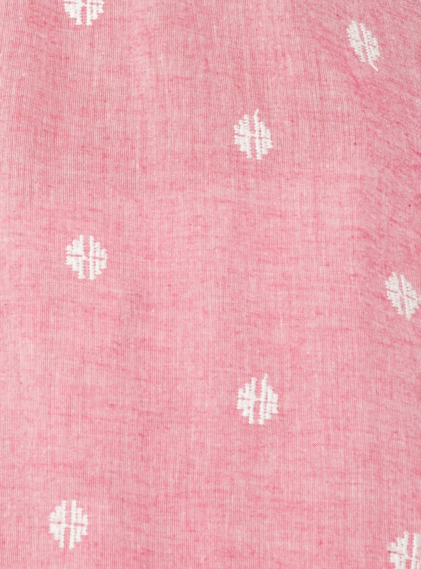 Women Embroidered Straight Kurta