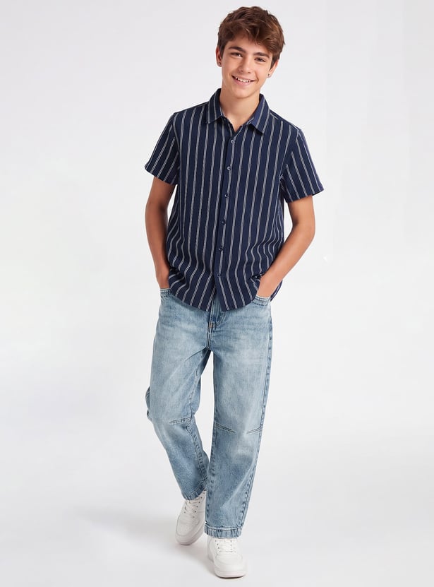 Boys Striped Shirt