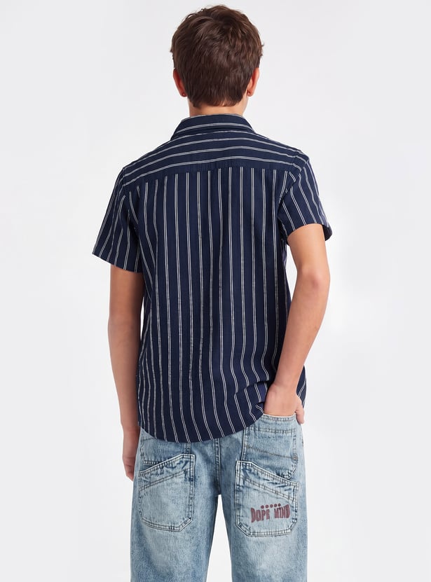 Boys Striped Shirt