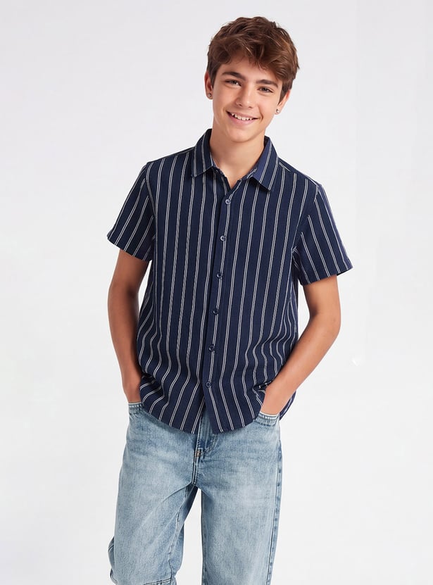 Boys Striped Shirt
