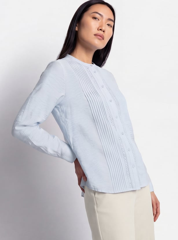 Women Pintuck Blouse