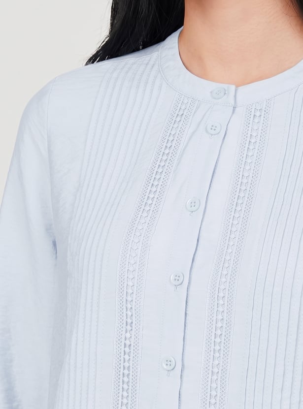 Women Pintuck Blouse