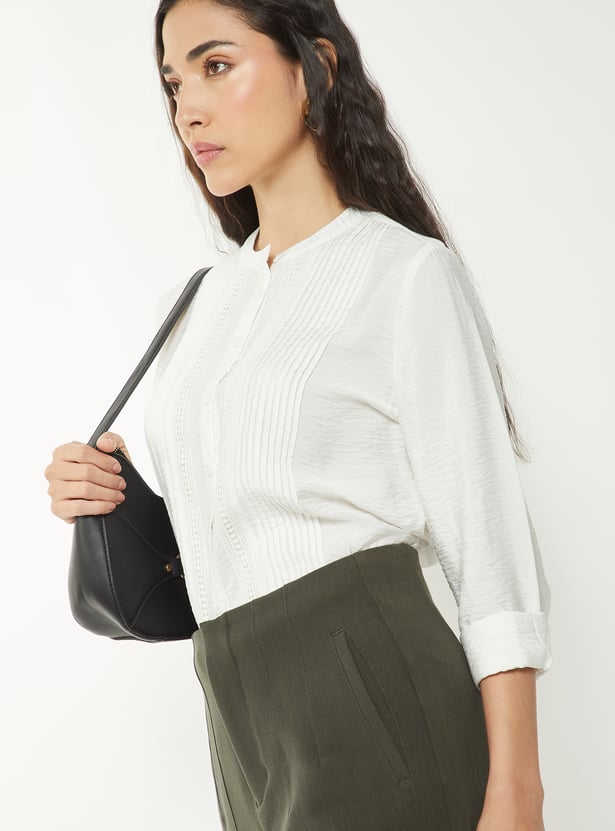 Women Pintuck Blouse