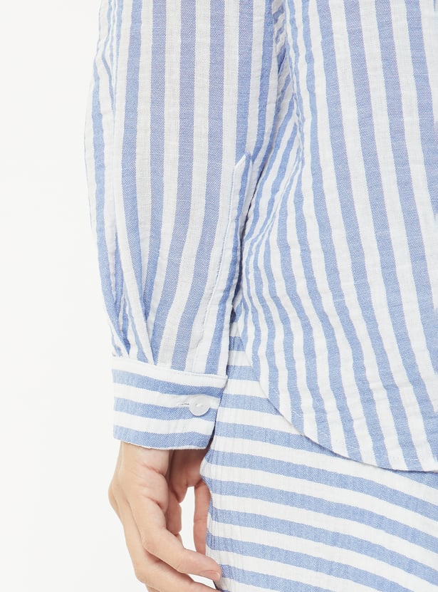 Women Striped Shirt