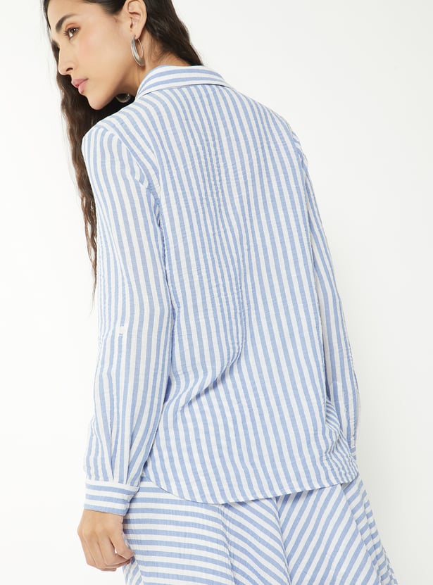 Women Striped Shirt
