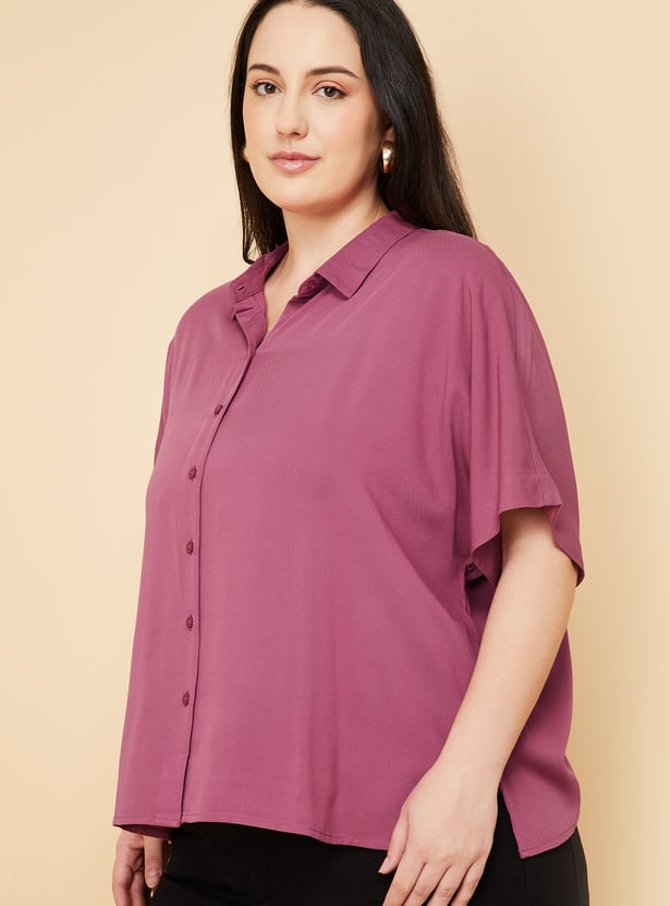 Women Solid Regular Fit Shirt