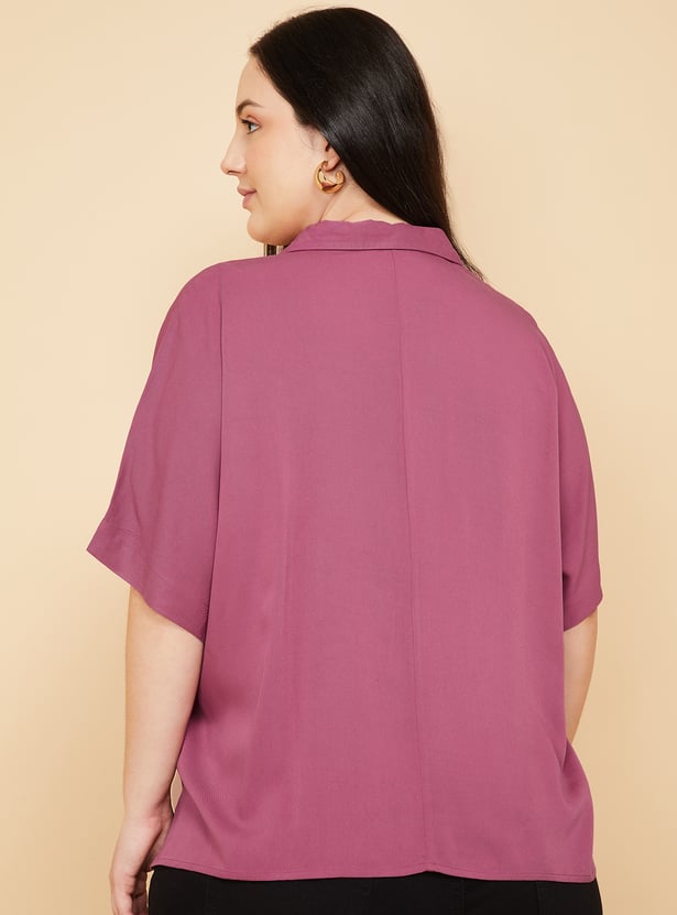 Women Solid Regular Fit Shirt