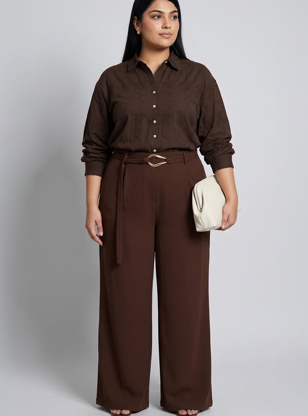 Women Embroidered Shirt
