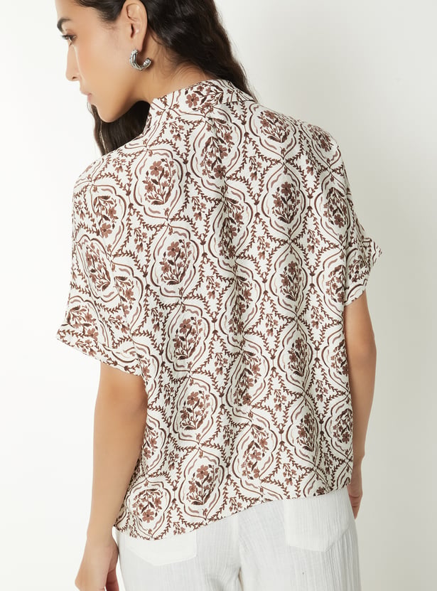 Women Printed Regular Fit Shirt