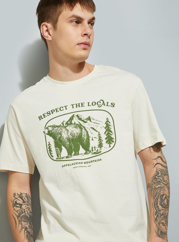 URB_N Men Printed T-shirt