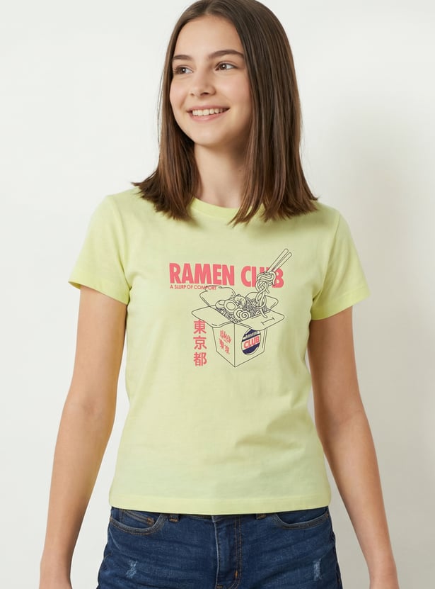 Girls Printed T-shirt