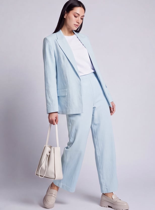Women Solid Trousers