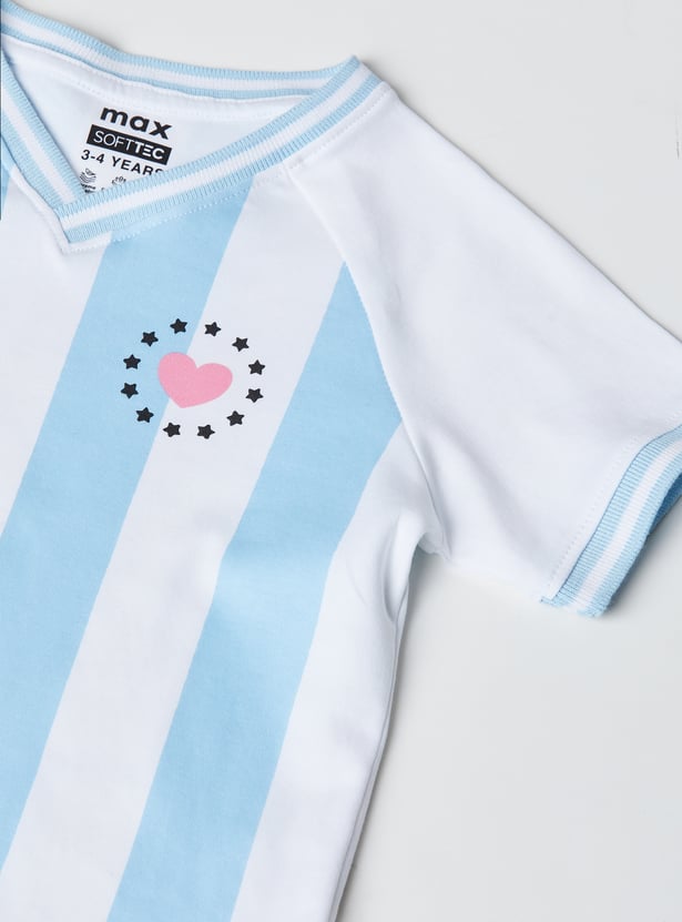 Girls Striped T-shirt