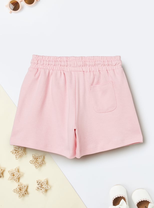 Girls Minnie Mouse Shorts Set