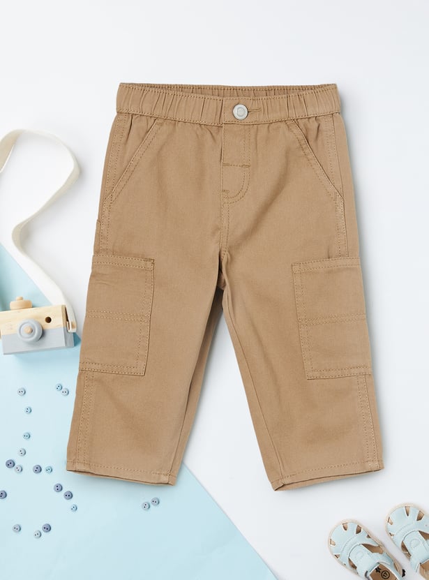 Boys Solid Trousers