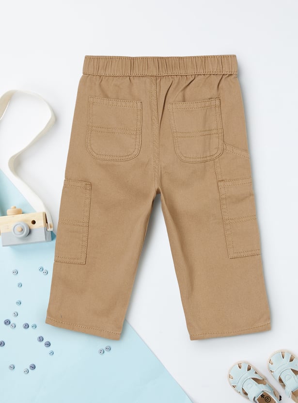Boys Solid Trousers
