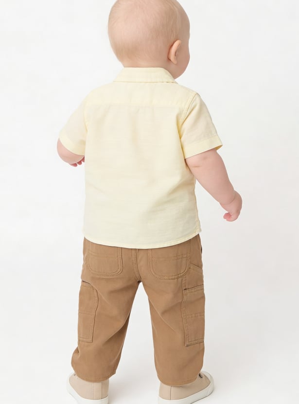 Boys Solid Trousers