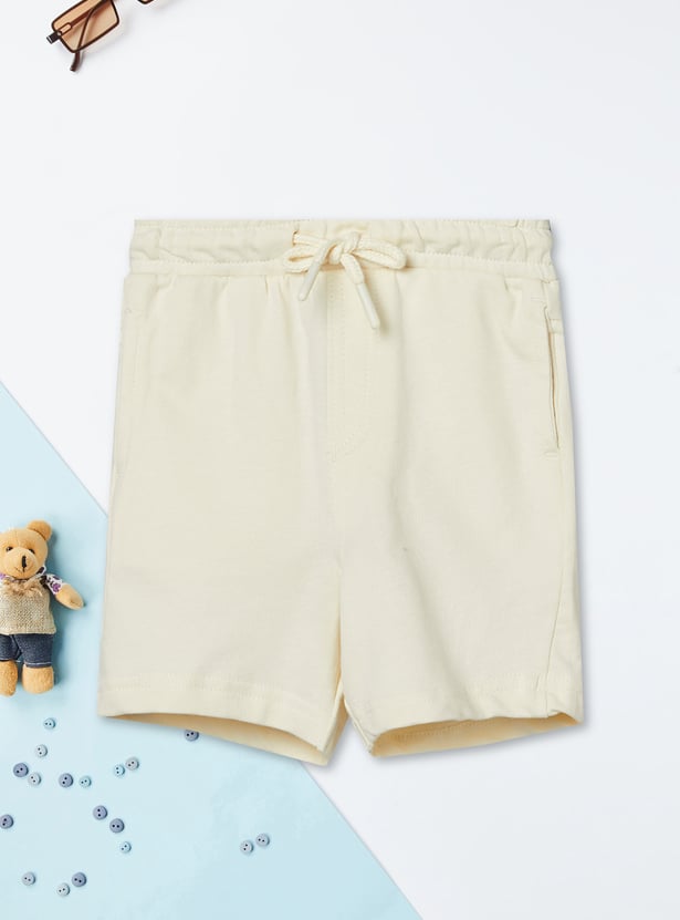 Boys Monkey Applique T-Shirt & Shorts Set